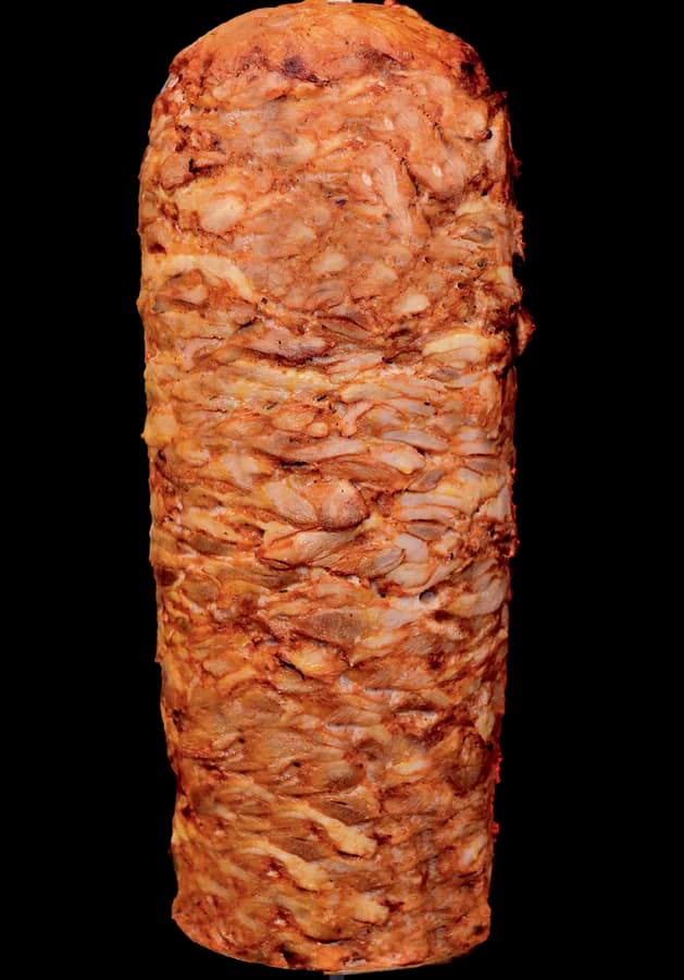 Poulet-Döner am Spiess